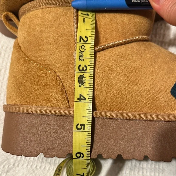 Tan Suede Ankle Boots - Picture 12 of 13